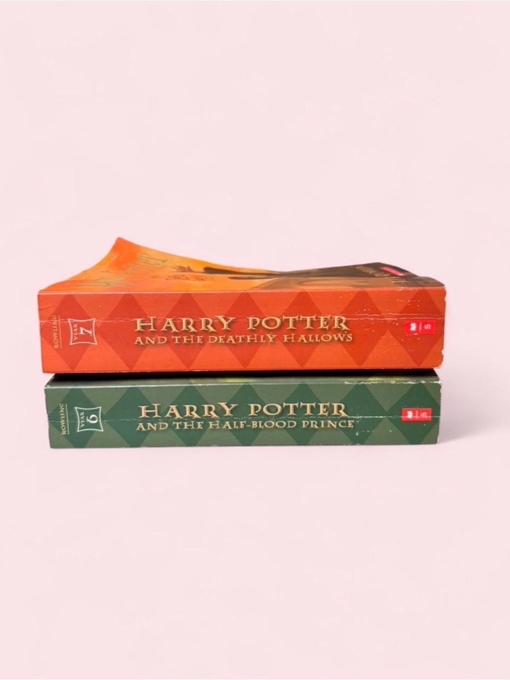 Harry Potter Paperback Book Bundle Half-Blood Prince & Deathly Hallows - Picture 5 of 5
